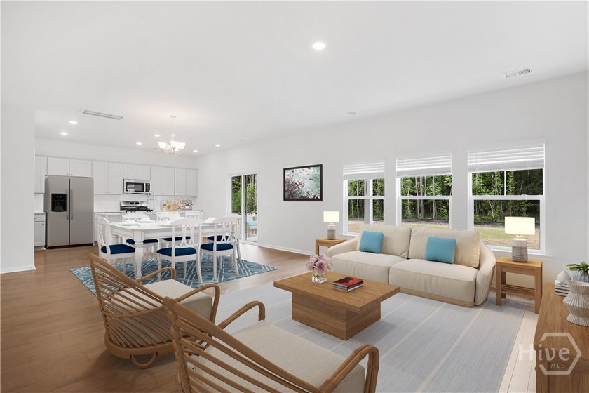 This spacious two-story Sweetgrass home features a contemporary - photo 3