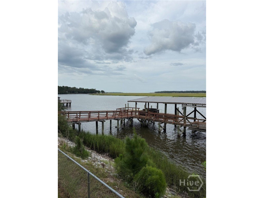 SAPELO RIVER .87 ACRE DEEP WATER LOT WITH DOCK AND TWO SHEDS - photo 8