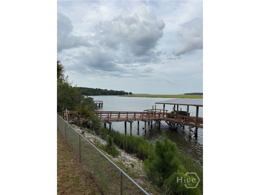 SAPELO RIVER .87 ACRE DEEP WATER LOT WITH DOCK AND TWO SHEDS - photo 9