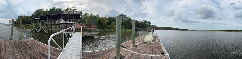 SAPELO RIVER .87 ACRE DEEP WATER LOT WITH DOCK AND TWO SHEDS - photo 10