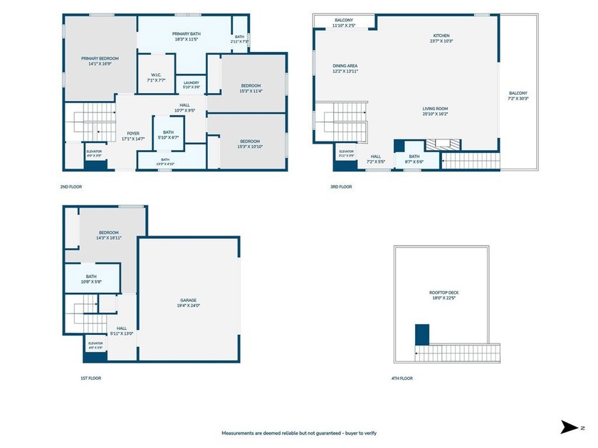 Welcome to 622 1st Place. A Rare rear-unit townhome offering - photo 31
