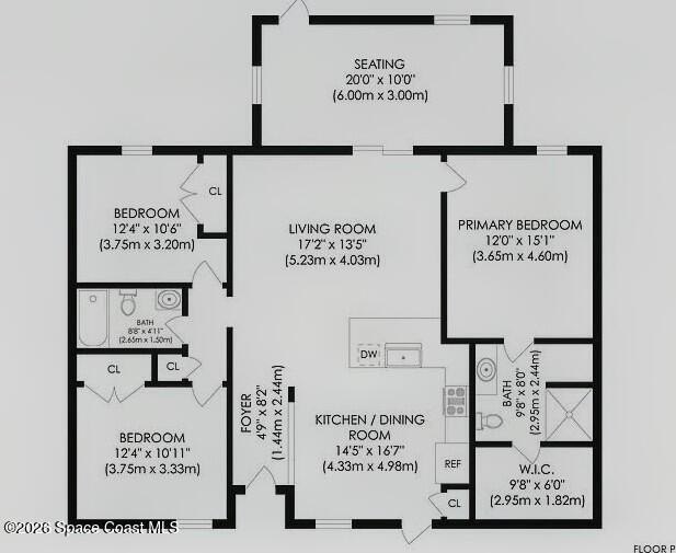 Great floor plan for this 3 bedroom, 2 bath home, metal roof - photo 26