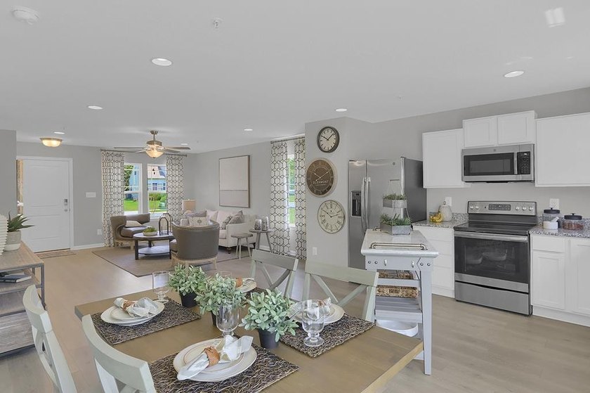 The Pearl Elevation *B* Gemcraft Homes New Construction is a - photo 7
