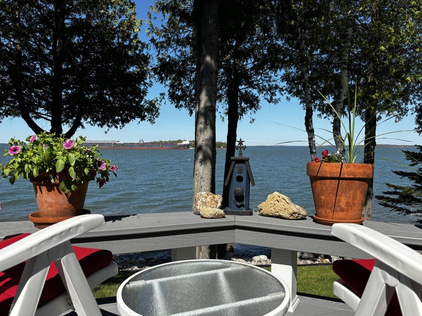 Stunning waterfront home on the St. Mary's River in DeTour - photo 12