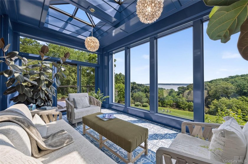 Perched above Oyster Bay Harbor on 4.04 private acres in the - photo 16