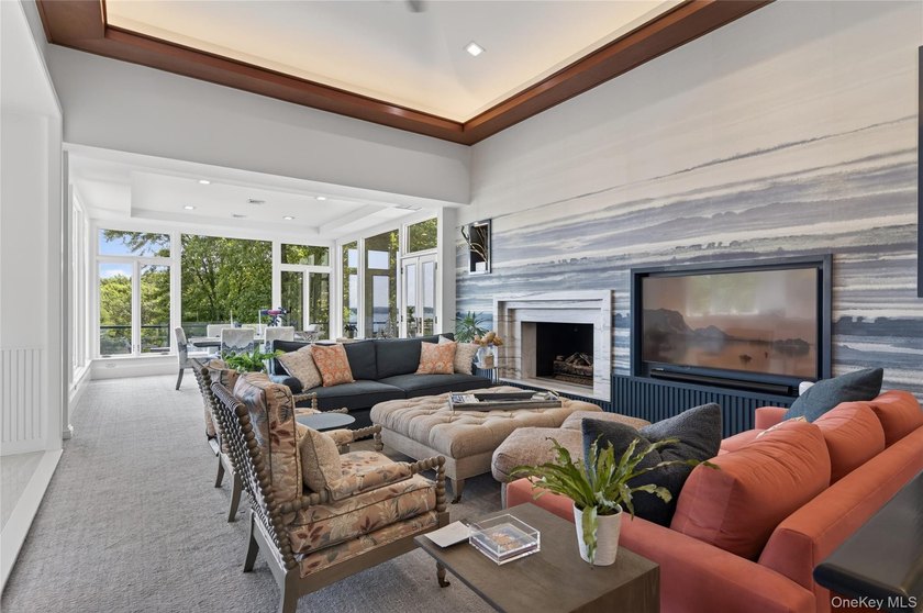 Perched above Oyster Bay Harbor on 4.04 private acres in the - photo 24