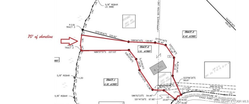 Spacious 1.20 acres and 80' of lakefront in a reg no wake cove - photo 40