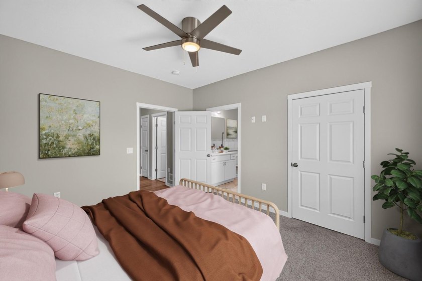 Built in 2021, this quality stick built home offers the ease of - photo 14