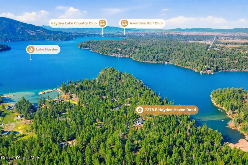 Deeded Hayden Lake beach access and private boat launch rights - photo 3