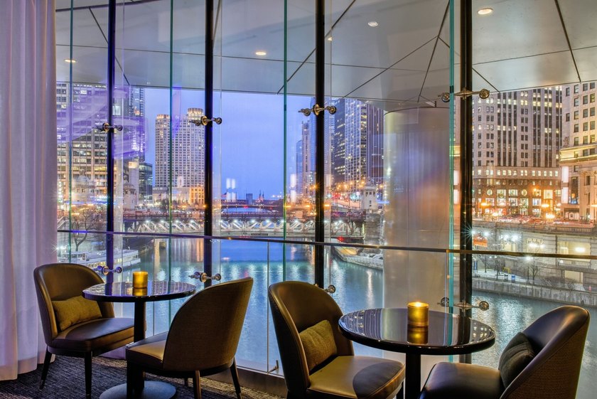 Perched 1,000 feet above the city skyline on the 79th floor is - photo 43