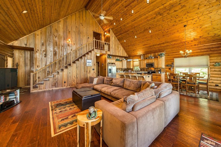 Come checkout this Furnished Lakefront Log cabin with stunning - photo 12
