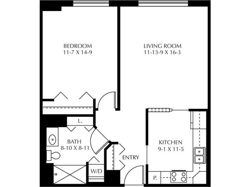 Gramercy Park at Lakeshore Drive Cooperative - 710 square foot - photo 3