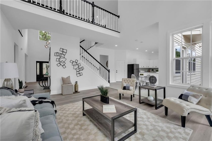 This stunning newly built residence in Douglasville offers the - photo 8