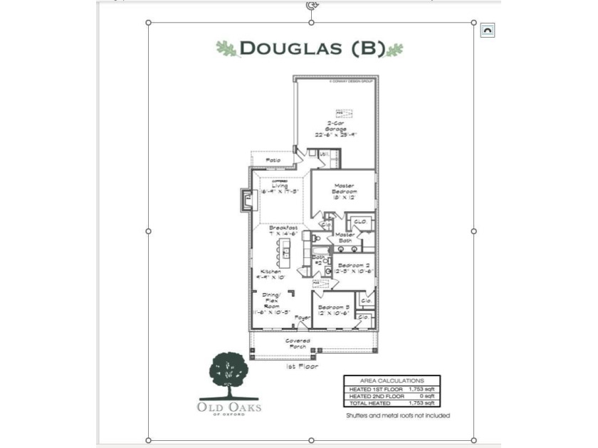 Popular Douglas B plan with 3 main level beds &amp; 2 full baths! - photo 3