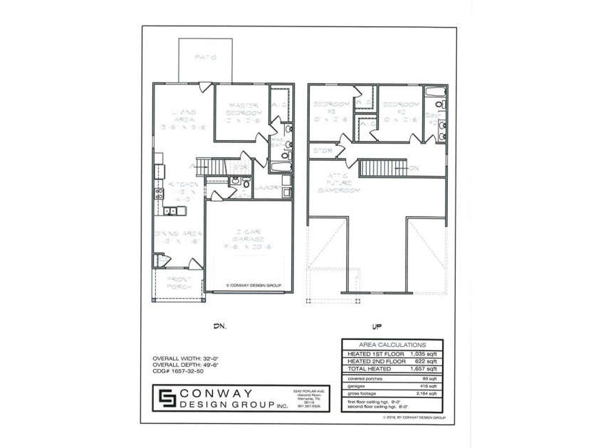 Beech plan with a main level master &amp; each bedroom having a - photo 2