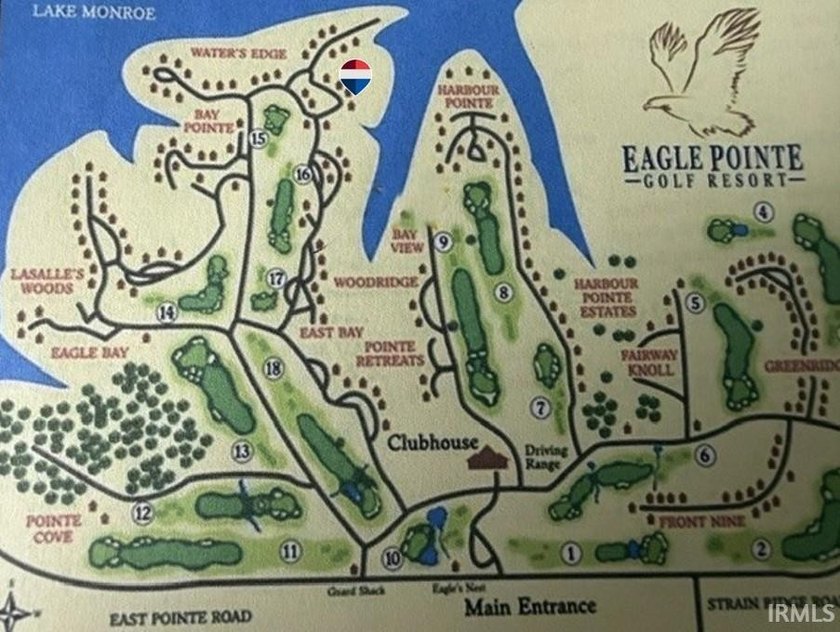 A rare find at Eagle pointe a ground level Waters Edge unit with - photo 30