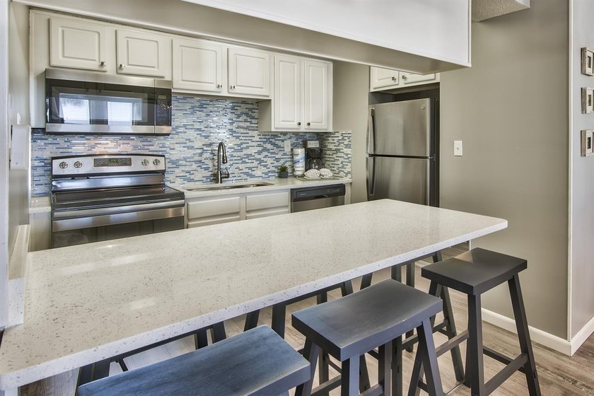 Gulf front 2-bedroom 2 bath condo. The upgrades have paid off in - photo 5