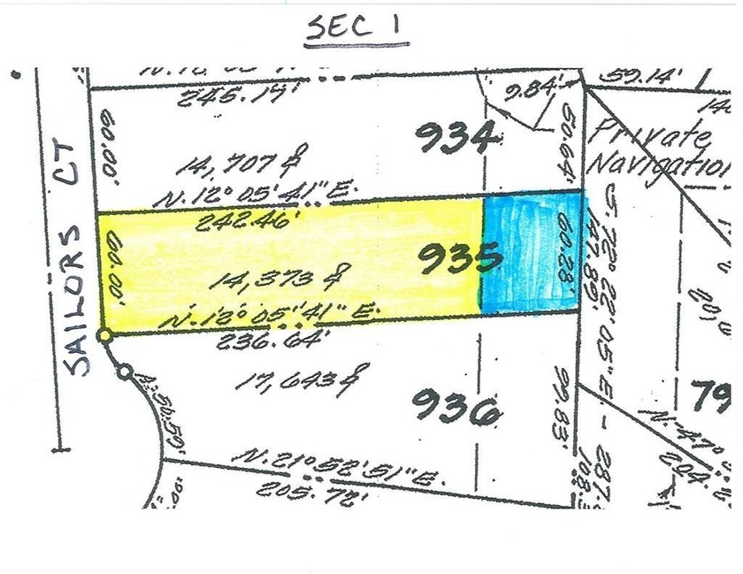 1/935 Oversized (14.373 sq ft), level cleared, canal lot that - photo 9