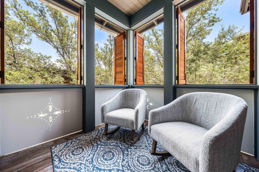 This timeless, Rosemary Beach home offers an inviting covered - photo 38