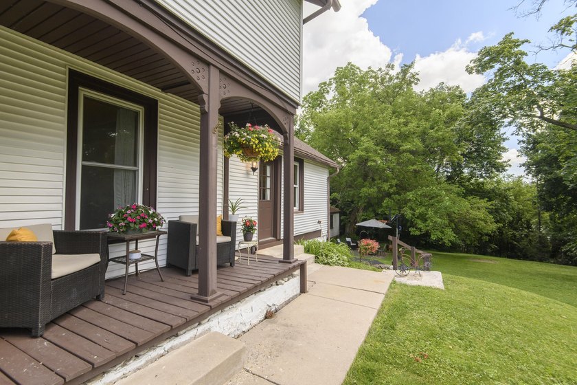 This stunning home is located on a hill overlooking Pewaukee - photo 9