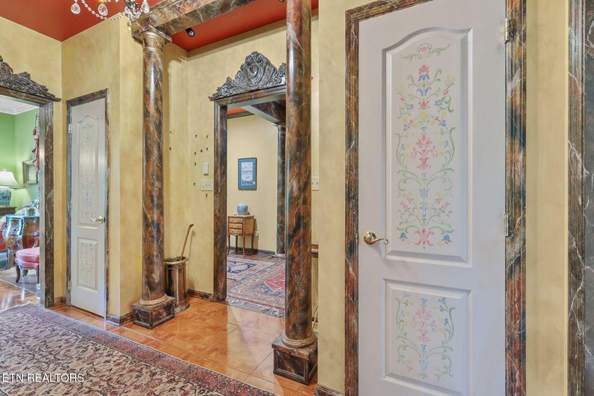 This custom built house is a combination of Greek Revival and - photo 30