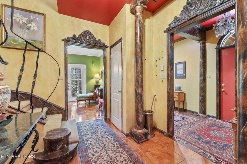 This custom built house is a combination of Greek Revival and - photo 31