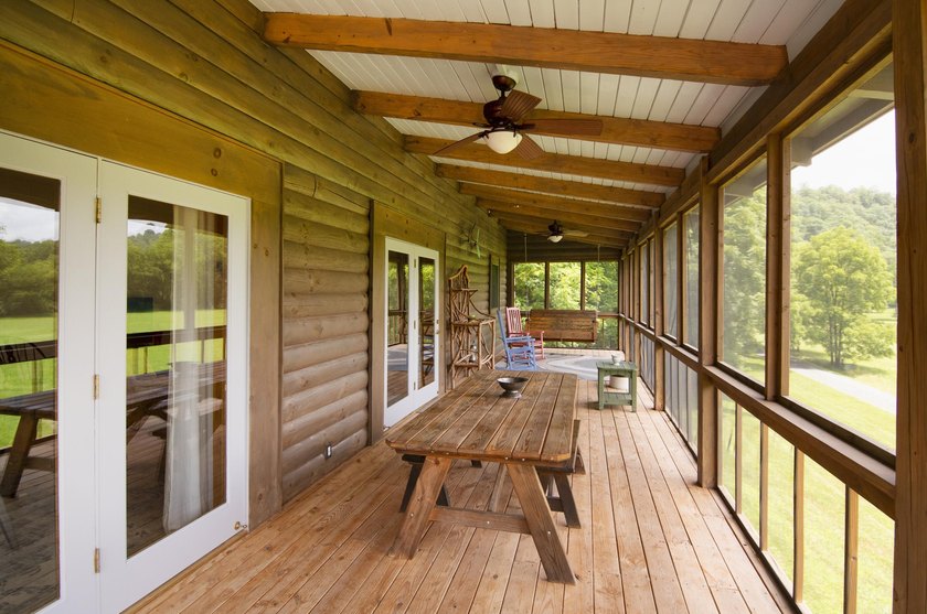 Welcome to this beautifully renovated log home tucked away in a - photo 11