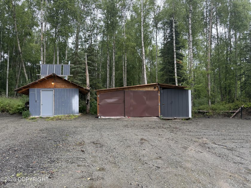 A-Frame cabin tucked into the birches between two good fishing - photo 8