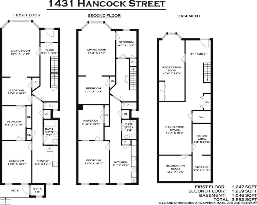 Welcome to 1431 Hancock Street, a prime Brooklyn multi-level - photo 45