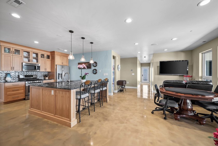 Custom-built waterfront luxury resort home, located in a private - photo 34