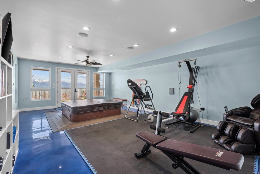 Custom-built waterfront luxury resort home, located in a private - photo 40