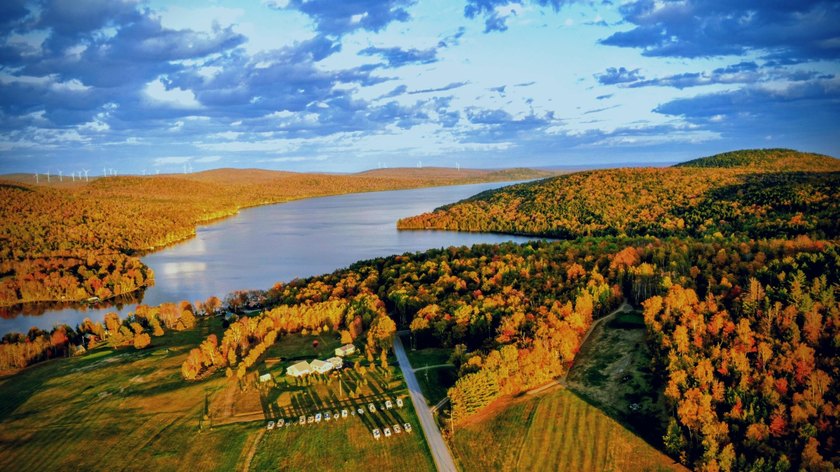 3.75 acres with power located in a very scenic area near golf - photo 7