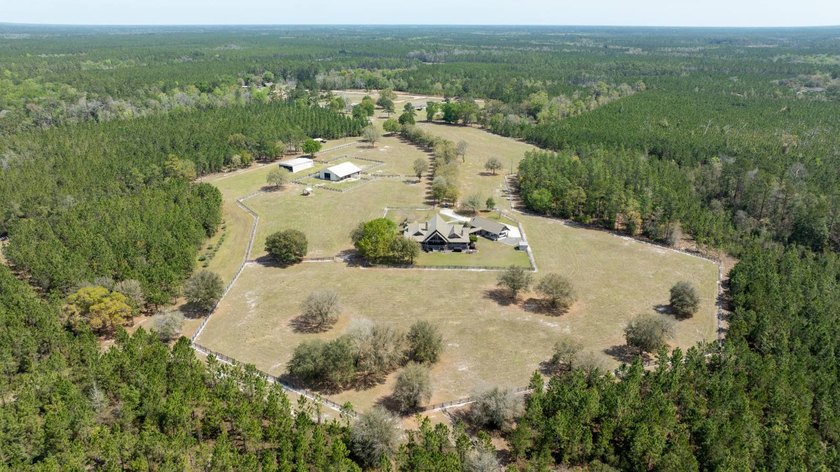 This riverfront property features an expansive, custom log home - photo 2