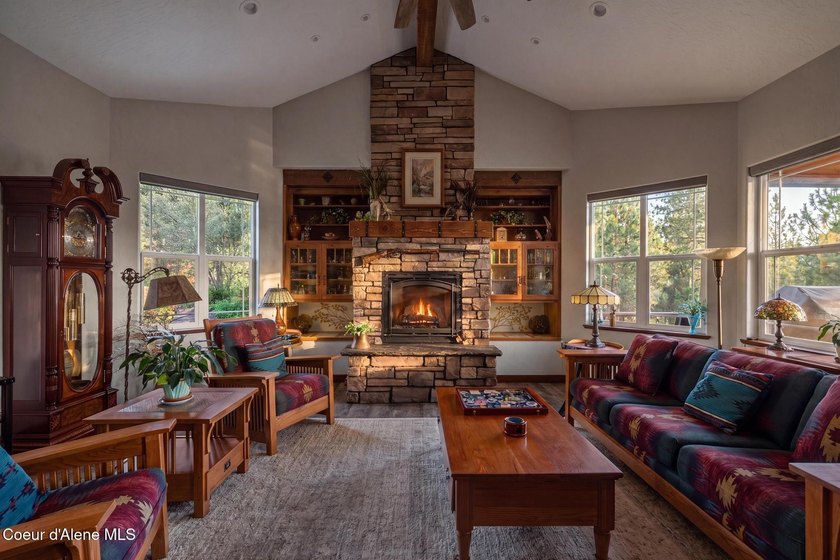 Stunning sunsets frame this custom designed Craftsman that sits - photo 19