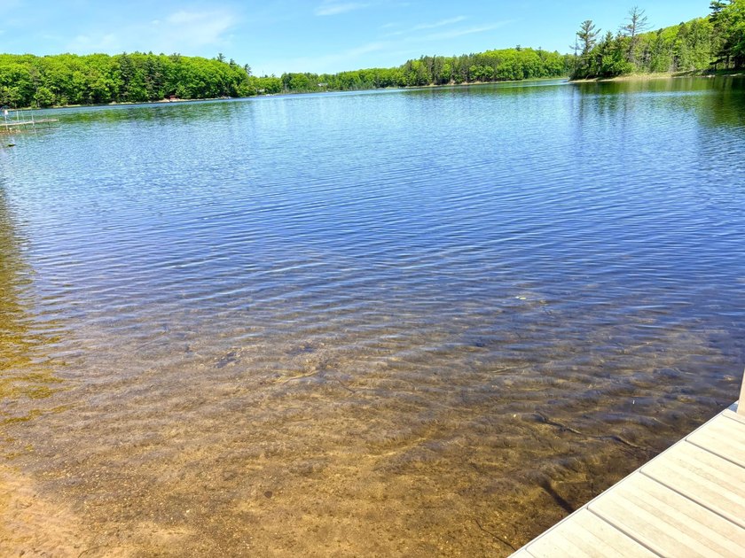 Set on a beautifully wooded 1.7-acre lot with 393 feet of sandy - photo 46