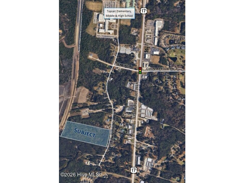 A portion of Pender County PIN 3293-36-9546-0000 consisting of - photo 2