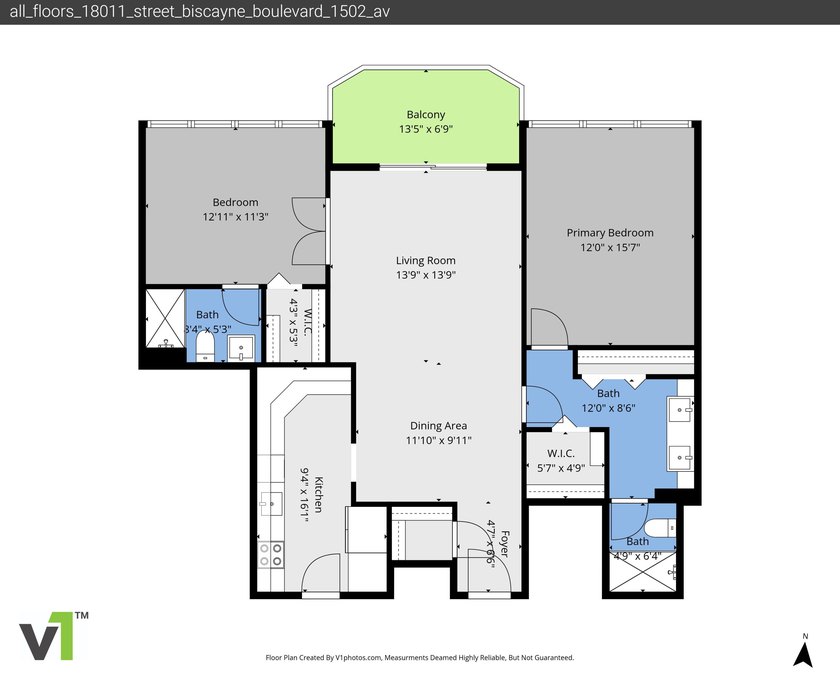 Completely renovated 2BR/2BA residence offering over 1,200 sq ft - photo 41