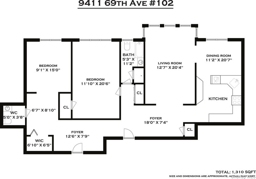 Welcome to this beautifully maintained, oversized two-bedroom, 1 - photo 24