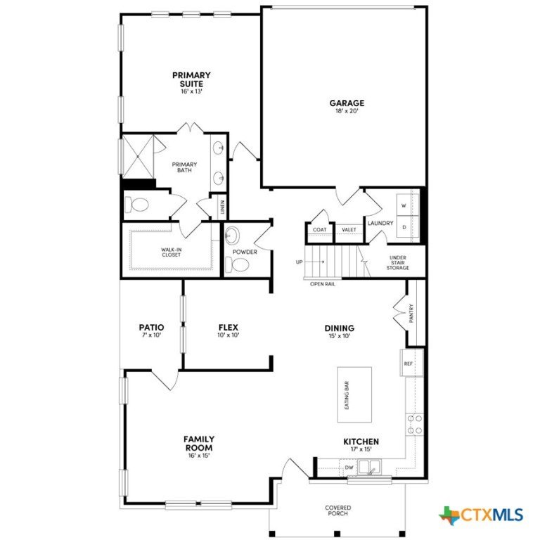 Evia plan with upgraded SHORE flooring package, quartz - photo 3
