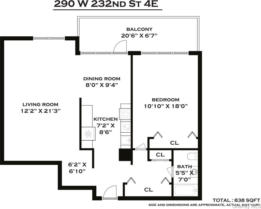 Welcome to Apartment 4E at 290 West 232nd Street - a bright and - photo 29