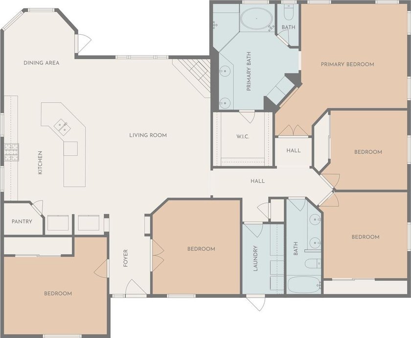 Say hello to this beautiful 4-bedroom 2-bath home located inside - photo 44