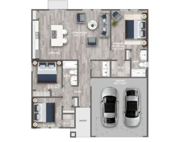 Welcome to this beautifully maintained 3-bedroom, 2-bath home - photo 22