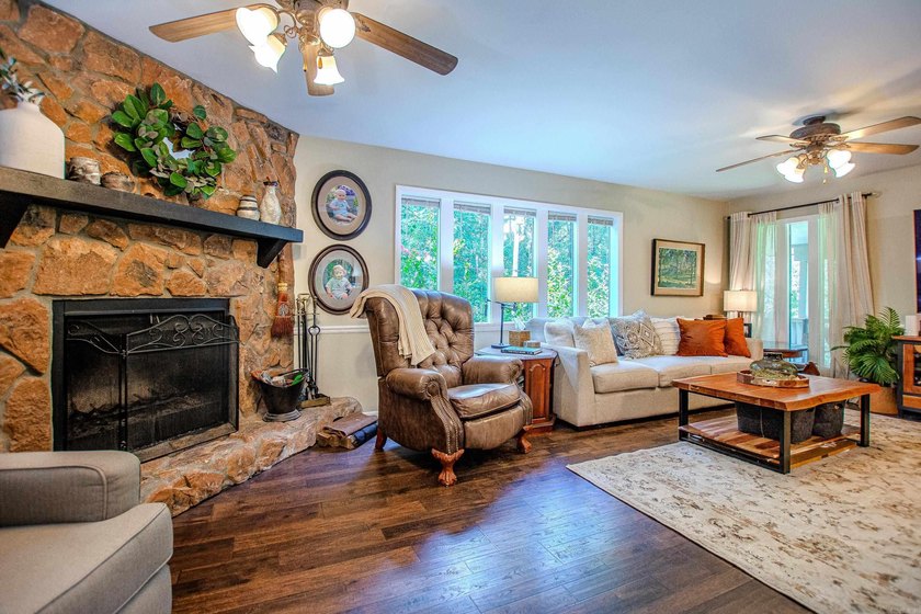 This Beautiful home sits on 2 manicured city lots with small - photo 17