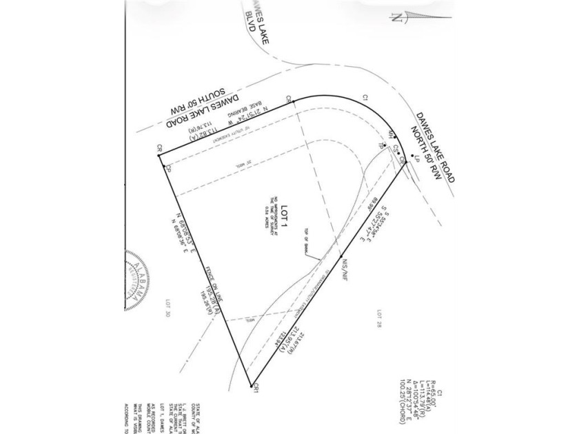 Last building lot in Dawes Lake Estates. Very established west - photo 2