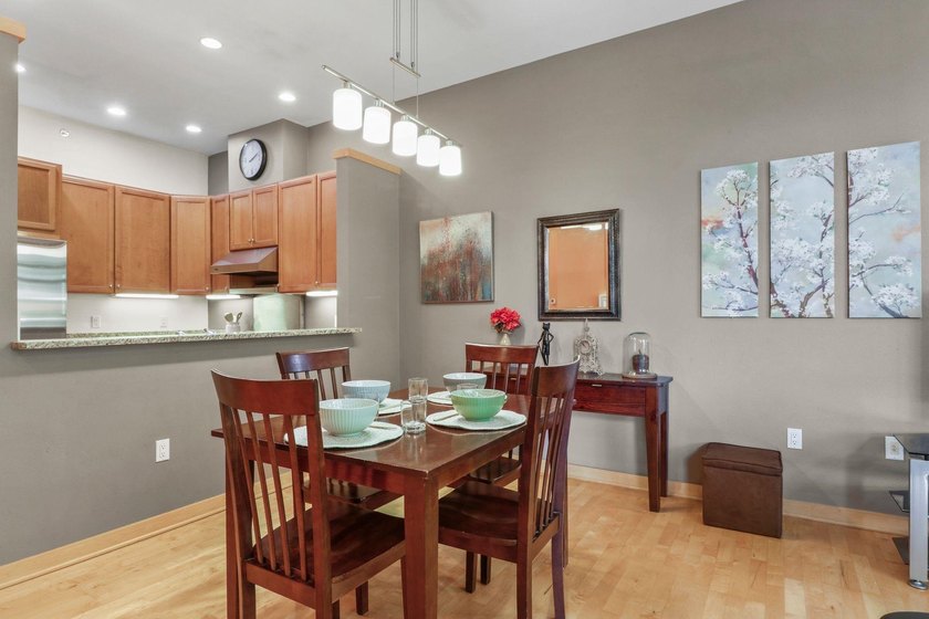 Perched on the top floor, this spacious 1BR condo offers an - photo 23