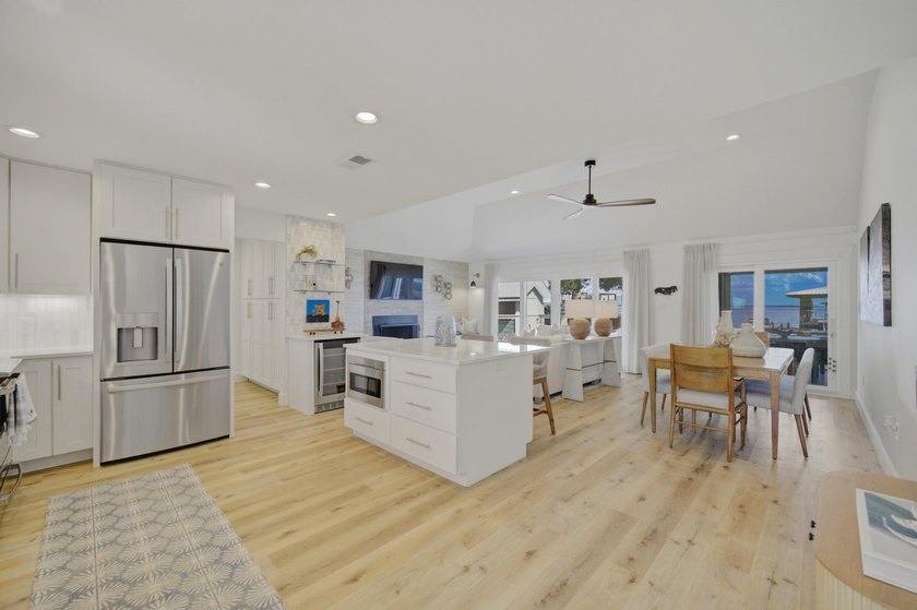 Beautifully remodeled coastal home featuring a private dock - photo 22