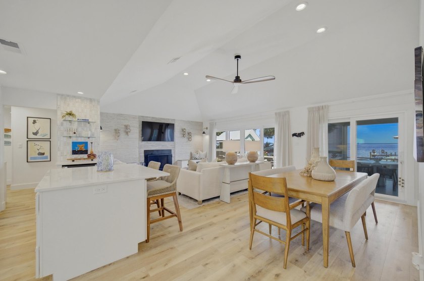 Beautifully remodeled coastal home featuring a private dock - photo 24