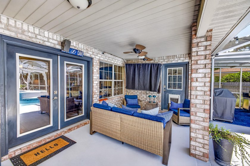 Nestled on a .54 acre corner cul-de-sac lot in the gated - photo 19