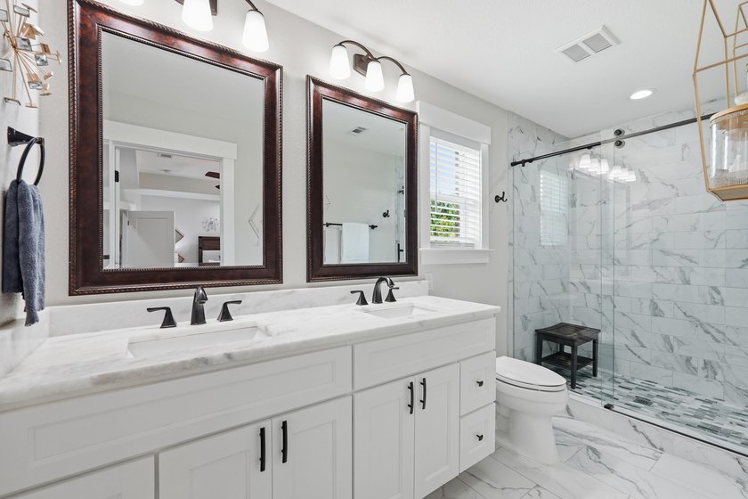 This beautifully updated home blends modern style with - photo 34
