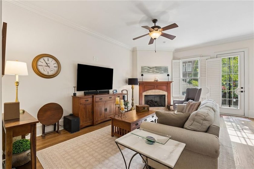 Set behind the gates of One Ivy Walk, this brick townhome offers - photo 21